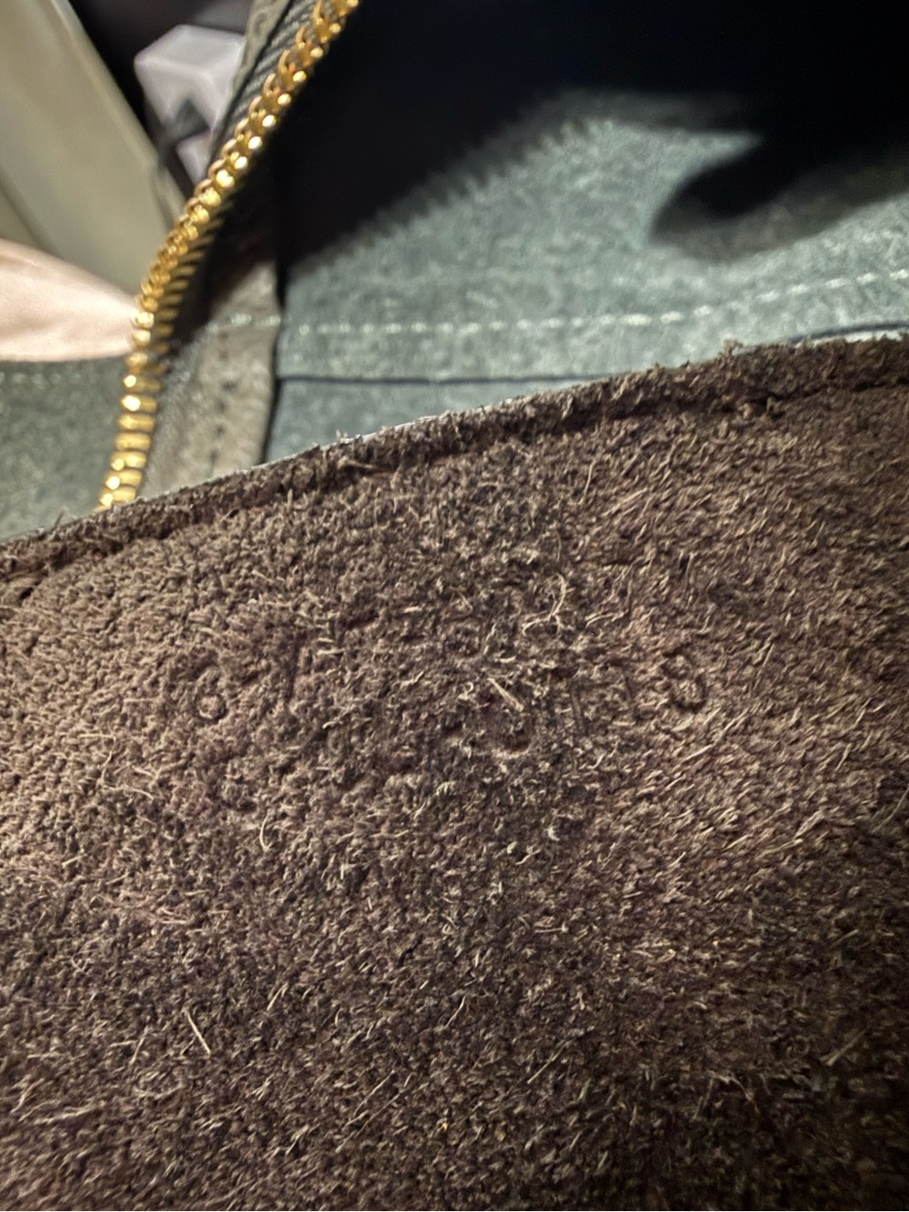 Celine leather mini belt bag gray - Picture 12 of 14